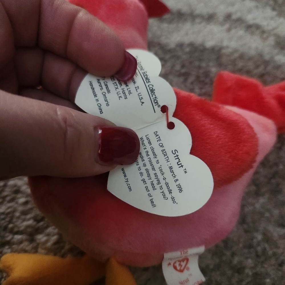 Strut Beanie Baby - Picture 2 of 4